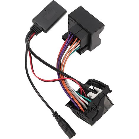 Câble Bluetooth 5.0 (connecteur AUX 12 broches) avec fonction mains libres et microphone, en remplacement des modèles E60, E63 et E64. (1/5)