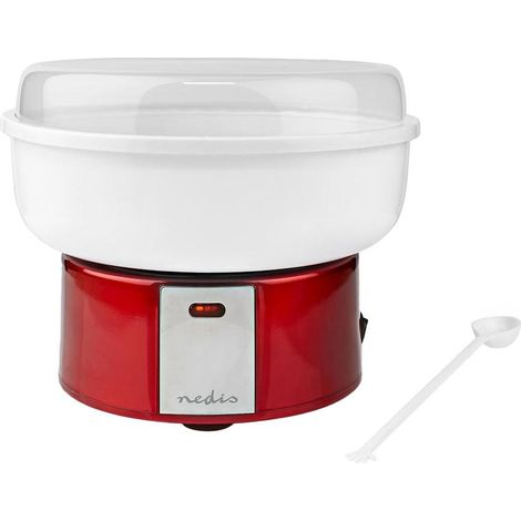 MACHINE À BARBE À PAPA 500 W ROUGE VINTAGE/BLANC NEDIS