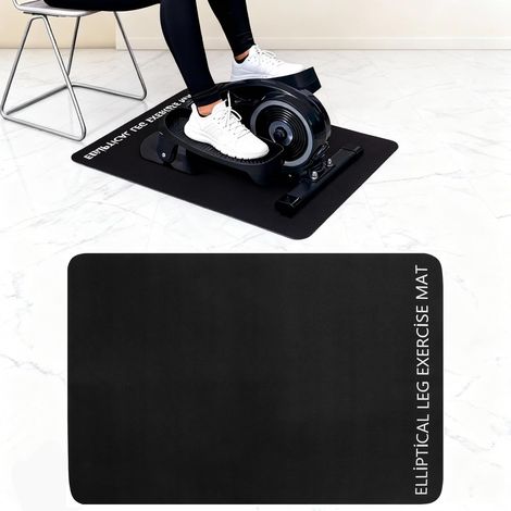 Tapis Home Trainer, Tapis de Protection Antidérapant, Tapis de Protection de Sol pour Équipements de Sport pour Tapis de Course/Tapis de Marche/Banc de Musculation/Vélo d'exercice (1/5)