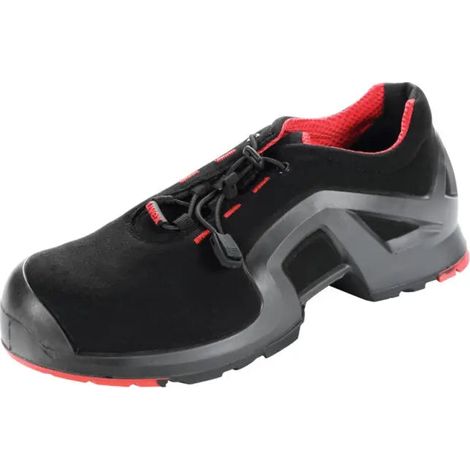 [NEUWERTIG] B-Ware Uvex 1 Halbschuh Sicherheitsschuh Arbeitsschuh Schwarz Rot S3 Herren Größe 43