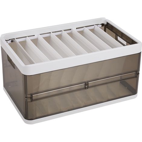 Folding Clothes Drawer Storage Box with Dividers