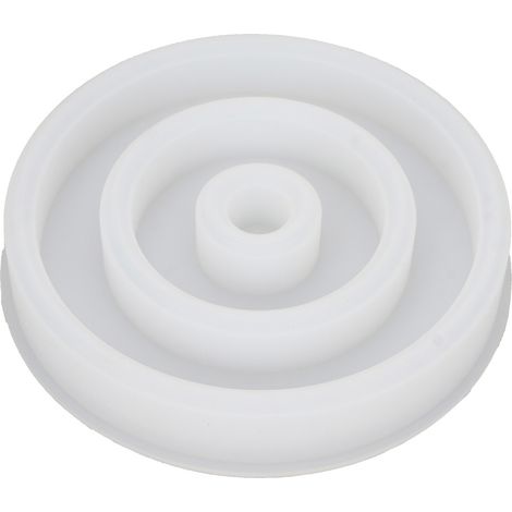 Moule à bougie rond 3D en silicone, cercle pour chandelier, moule de décoration maison, DIY artisanat, création de bougies (1/5)