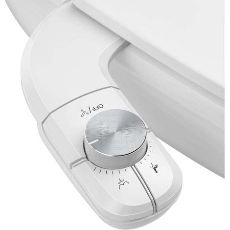 Non-electric Japanese toilet bidet, double telescopic nozzle, easy to install, self-cleaning, adjustable cold water pressure, front and back cleaning. MUMU (1/4)