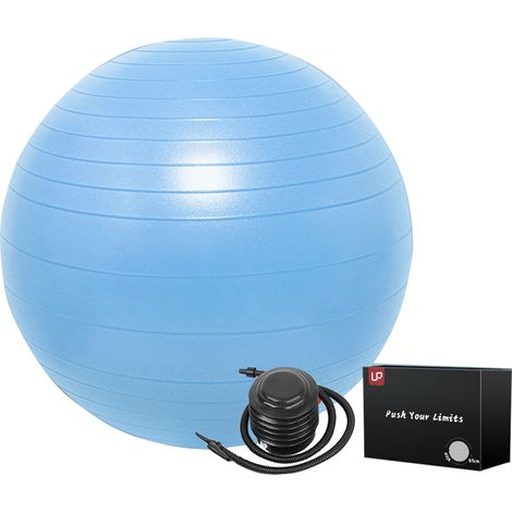 Ballon d'exercice Core Fitness, ballon de yoga antidérapant pour stabilité renforcée et équilibre optimal, idéal pour le fitness et le renforcement musculaire (1/5)