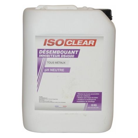 Désembouant DS4500, tous métaux - ISOCLEAR