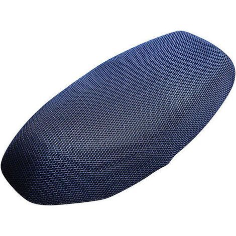 Housse de selle de moto imperméable avec protection solaire et petits trous, protection contre le soleil, coussin isolant thermique élastique, taille XL (bleue)-XL-Blue (1/4)