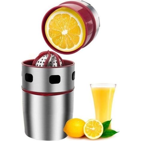 Presse-agrumes Manuel en Acier Inoxydable - ZGEER - Extraction de jus efficace - Compatible lave-vaisselle (1/4)
