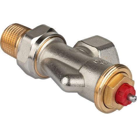 Thermostatventilkörper FX Messing vernickelt, Axial, 3/8'' (1/3)
