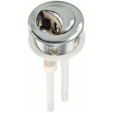 38 Mm Bouton Poussoir Double Pour Chasse D'Eau Wc Chromé Haute Pression De Pompage Accessoires Pour Toilettes Closes Tool Outils Professionnels (1/5)