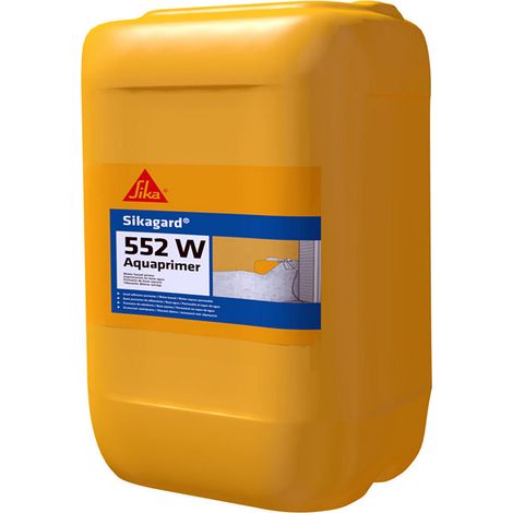 Sikagard®-552 W Aquaprimer - Imprimación acrílica en base agua para hormigón - 5 l - Garrafa - Blanco
