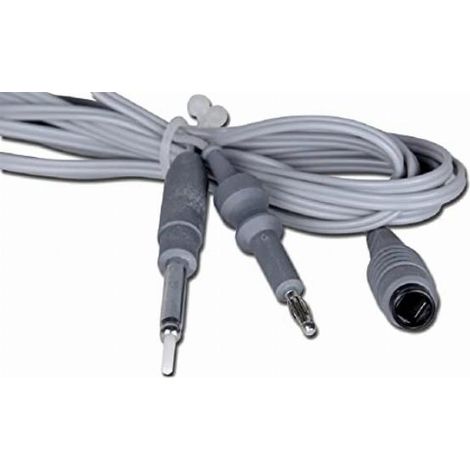 GIMA 30643 Cavo Bipolare Eu 2 Pin, per Mb 122-132-160-200-202, 3m Lunghezza (1/3)