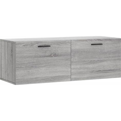 Maison Exclusive - Armario de pared madera ingeniería gris Sonoma (1/5)