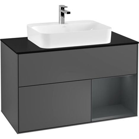 Villeroy & Boch G372HGGK Meuble sous-lavabo Finion G37 (1/2)