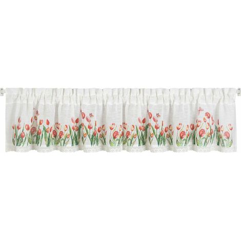 Cortina Stella, 30x150 cm, tulipanes (1/5)