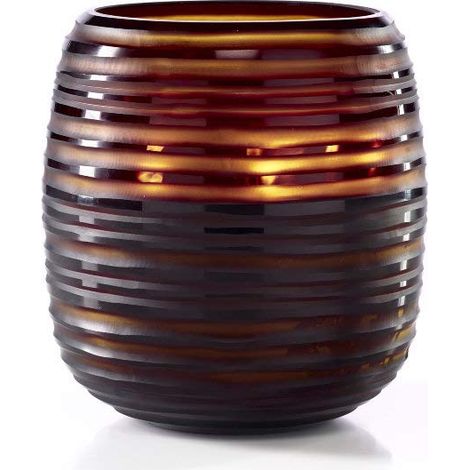 Bougie parfumée en Verre Marron Taille XL