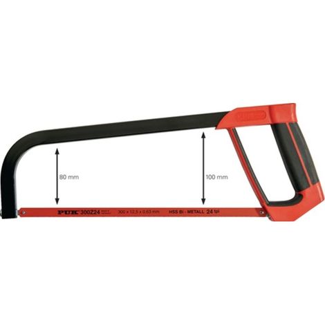 PUK arco de sierra para metal longitud de hoja 300 mm 24 dientes / pulgada - B32100 (1/2)