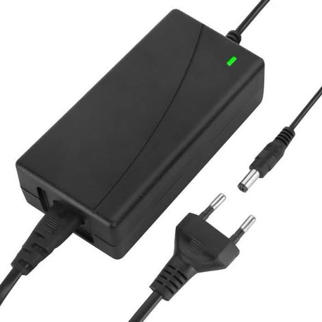42V 2A Chargeur de Batterie Adaptateur Secteur pour Trottinette électrique équilibrage Vélo DC Chargeur Universel 5,5x2,1mm/5,,5x2.5 (1/4)
