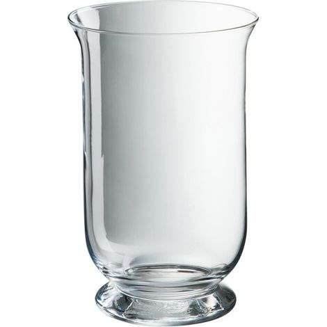 Photophore Design en Verre "Gordon" 30cm Transparent