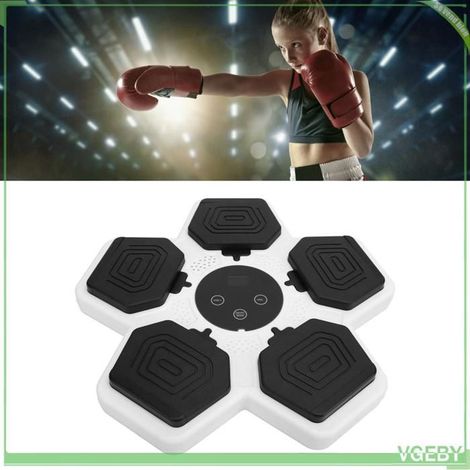 Machine de boxe musicale - FAFEICY - Mural rechargeable - Blanc - Pour enfants - 350x350 mm (1/5)