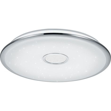 Plafoniera da Interno a led in Plastica Cromo (1/5)