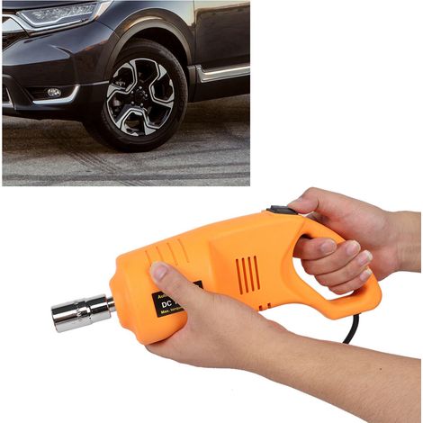Cric ciseaux électrique 12 V 3 tonnes 42 cm, pompe à air pour pneus, clé électrique, kit de démontage de pneus (4) (1/5)