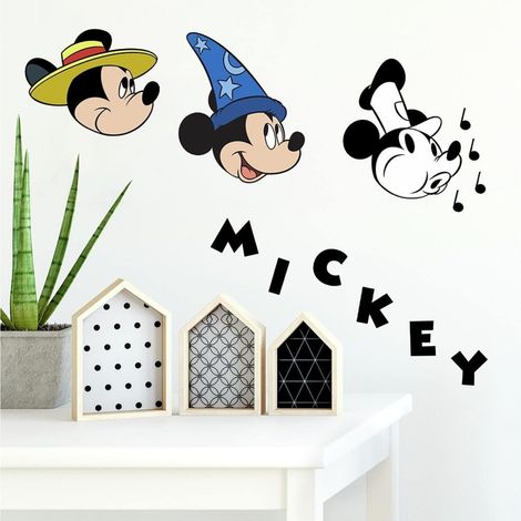 Stickers Mickey Mouse - modèle Anniversaire 90 ans de Mickey - Disney (1/3)