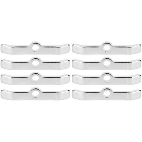 Ventildeckel-Distanzstücke aus verchromter Aluminiumlegierung, fein verarbeitet, 8er-Set für Pkw-Motoren (1/5)