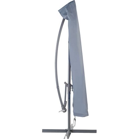 Cubierta impermeable para sombrilla de tela recubierta de PVC gris 203 cm Asti II CHUVA