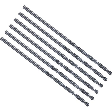 Foret 1,2mm Lot de 6 135° Acier rapide M2 Noir nitruré (1/5)