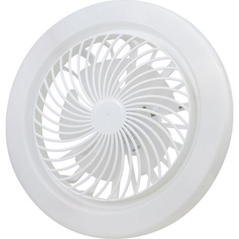 E27 Kleine Ventilatorlampe, geräuscharm, elektrische Deckenleuchte für Arbeitszimmer, Esszimmer, weißes Licht