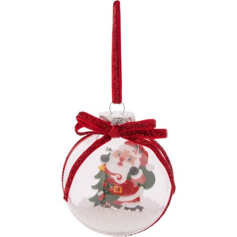 Gingillo natalizio 8cm 2ass rge bianco - Feeric lights & christmas (1/5)