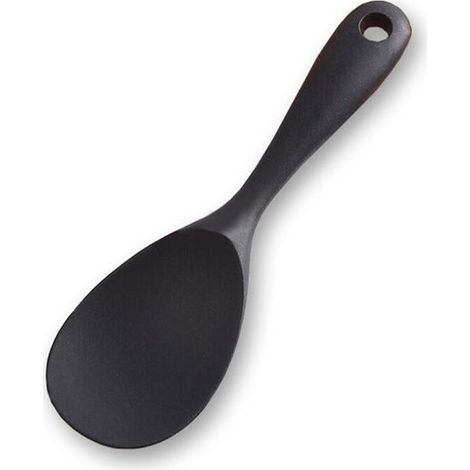 3 cuillères de service en silicone, ustensiles de cuisine résistants à la chaleur, cuillères souples pour préparation culinaire (1/4)