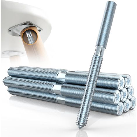 12 Pièces Vis Double Filetage M8x120mm Vis de Fixation M8 (1/5)