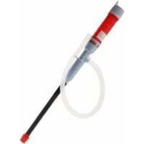 Rouge Electrique Pompe à Siphon de Transfert Batterie Liquide l'eau Pompe à Piles Tuyau de Siphon Essence Gaz Carburant Pompe Main Aspiration (1/5)