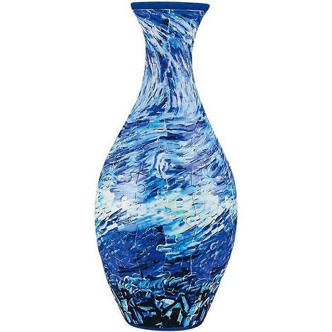 Vase puzzle 3D à faire soi-même, décoration de salon, composition florale, décoration intérieure, cadeau, jouet, pot de fleurs à faire soi-même (1/5)