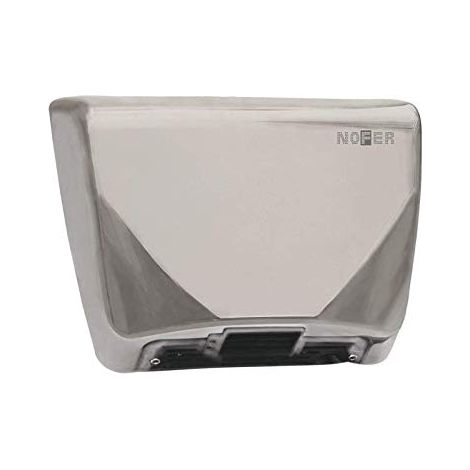 Asciugamano elettrico con sensore fotocellula inox satinato thin nofer 01600.s