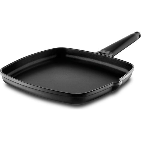 ASADOR con Mango DESMONTABLE Negro 27 x 27 CM