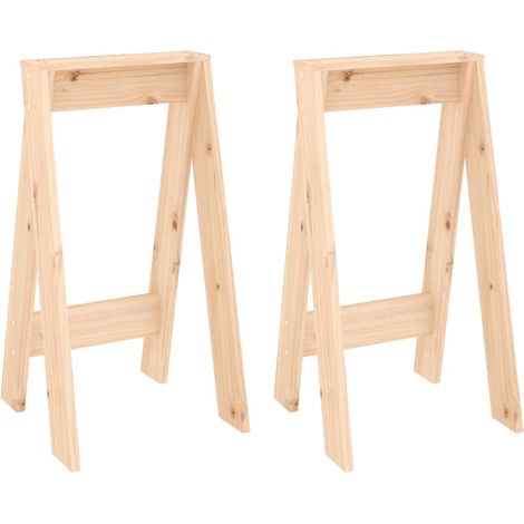 Maison Exclusive - Sgabelli 2 pz 40x40x75 cm in Legno Massello di Pino