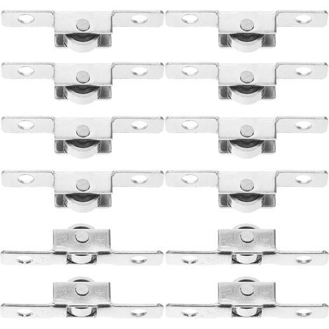 20 Pieces Kit Furniture Reduction Aluminum Friction Hardware Sliding (1/5)