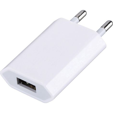 Chargeur USB 5V/1A Adaptateur de Prise USB pour téléphone Portable, smartwatch, Écouteurs,Tablette,Lecteur ebook (1/5)