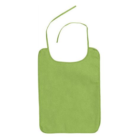 Babero para adultos no tejido VALENTO Ginger Verde manzana 32 x 42 cm
