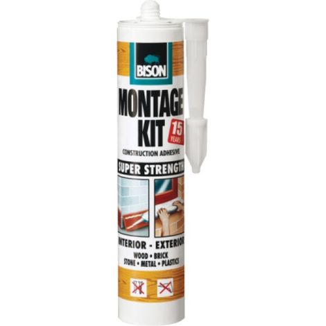 La colle Bison 1506045 Montage Kit 350 g