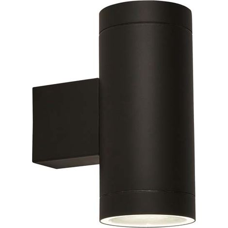 Suchscheinwerfer 2Lt Light Outdoor Up Down Light mit Dämmerungssensor bis zum Morgengrauen, schwarz (1/3)