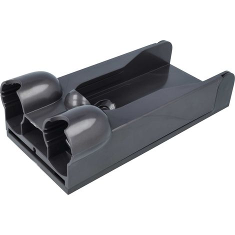 vhbw porta-tubo compatibile con Dyson V15 Detect Absolute HEPA tubo telescopico da 32/35mm (diametro) aspirapolvere - grigio scuro