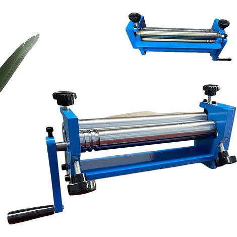 Machine de pliage manuelle, épaisseur maximale 1 mm, diamètre de pliage 30 mm, largeur maximale 300 mm, taille du produit 48 x 17 x 17,5 cm, poids 12,5 kg (1/5)