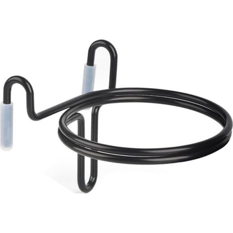 Porte Gobelet Chariot - Double Anneau Antidérapant - Acier Inoxydable - Pour Tasses et Biberons - 1 Pièce (1/5)