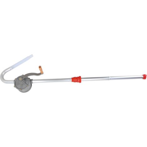 Pompe à huile à manivelle de type 32, pompe à tambour rotatif en aluminium, pour essence, kérosène, huile moteur, diesel et huile hydraulique. (1/5)