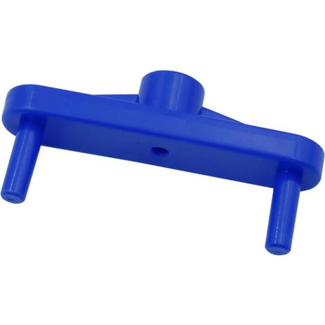Positionneur de Trous Outil de Marquage Précis et Traçage en Abs Bleu Travail du Bois pour Surfaces en Bois, pour Menuiserie (1/5)