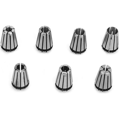 7-teiliges ER11-Set mit Verlängerungsstange und 1-7 mm Federbuchsen für Motor (1/5)