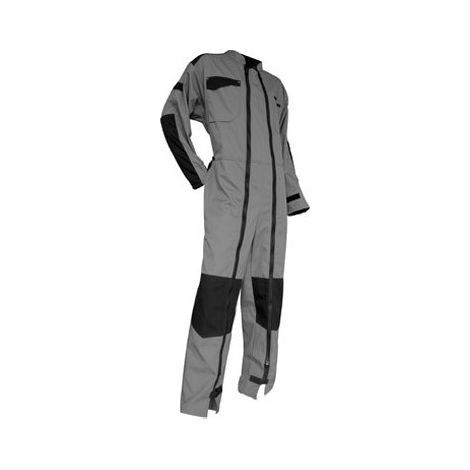 LMA – Combinaison de protection homme 4XL – Noir/Gris – Résistante aux salissures et au froid – Soufflets d'aisance au dos
